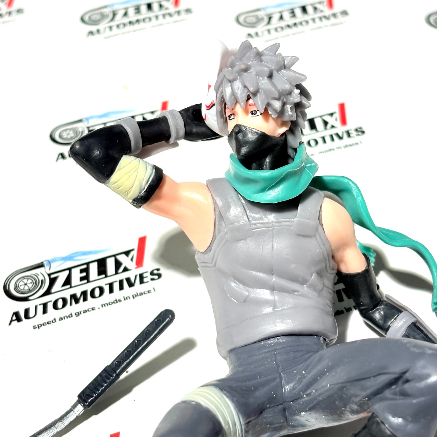 Kakashi Hatake Car Dashboard Accessory | Premium Anime-Themed Interior Decor