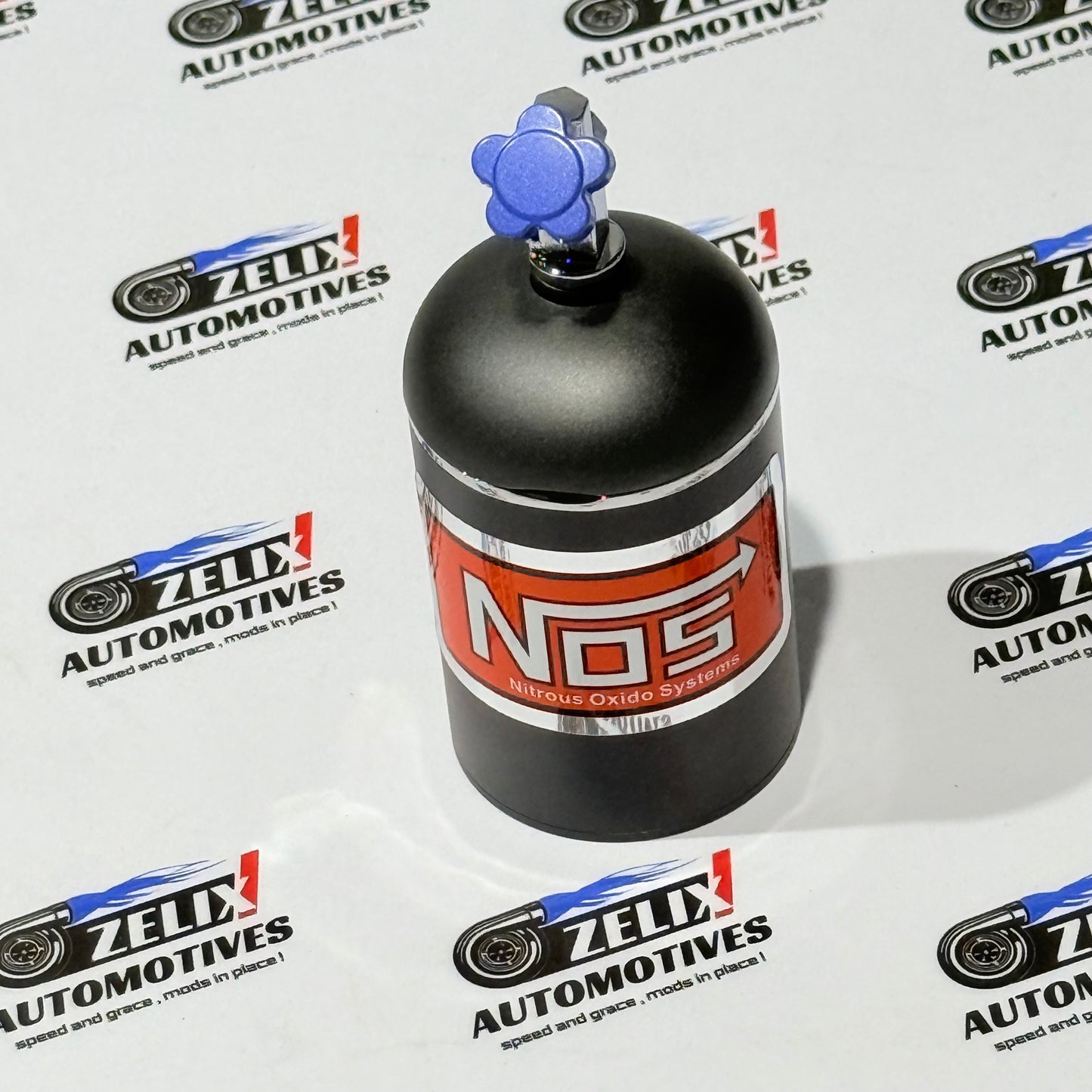 NOS Metal Ashtray Car Interior Accessory | Compact and Portable Design