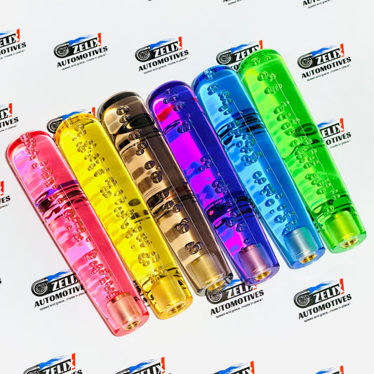 Crystal Bubble Car Gear Shift Knob 20cm | Universal Fit