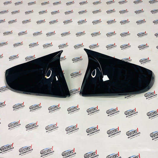 Batman style mirror covers for Toyota