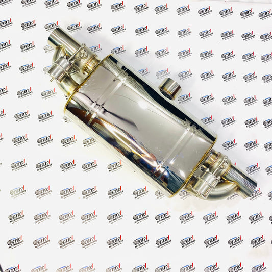 dual valve exhaust system stainless steel premium muffler