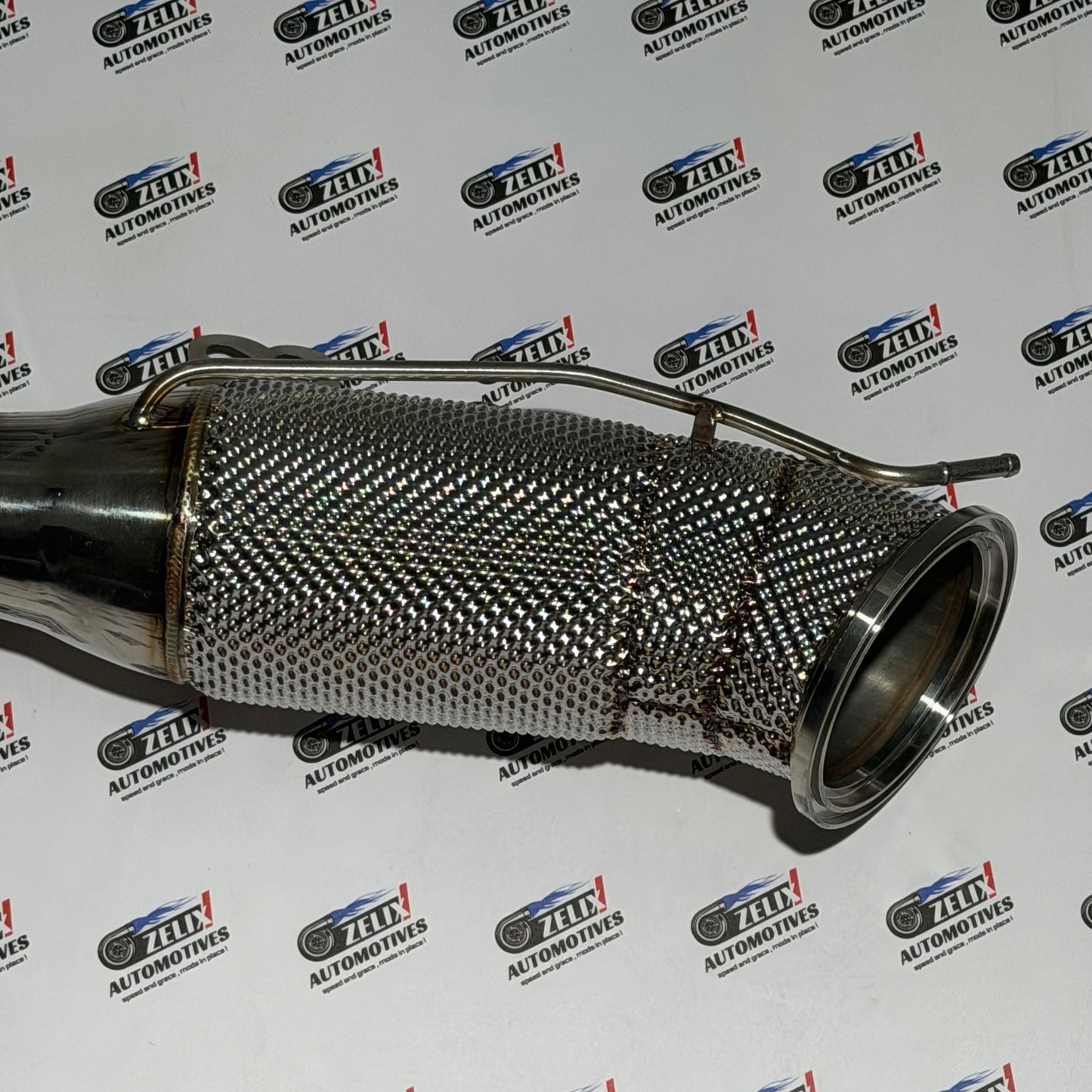 VRFF-Style Performance Down pipe Compatible with BMW G20-M340i 2023+ Models
