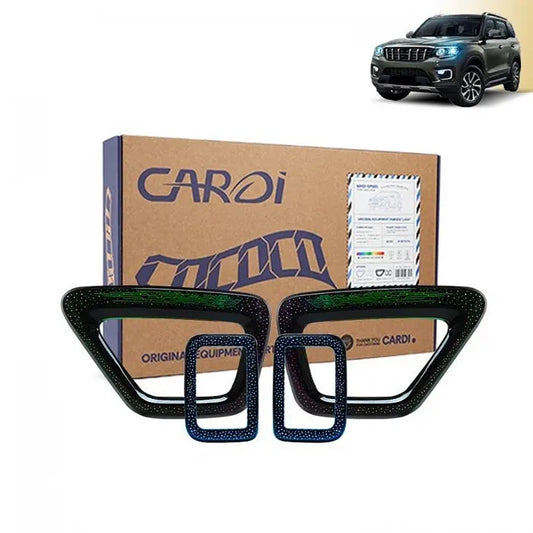 CARDI K4 OEM Ambient Lights With Black Panel  For Mahindra Scorpio N 2022 Onwards - 18 Pieces