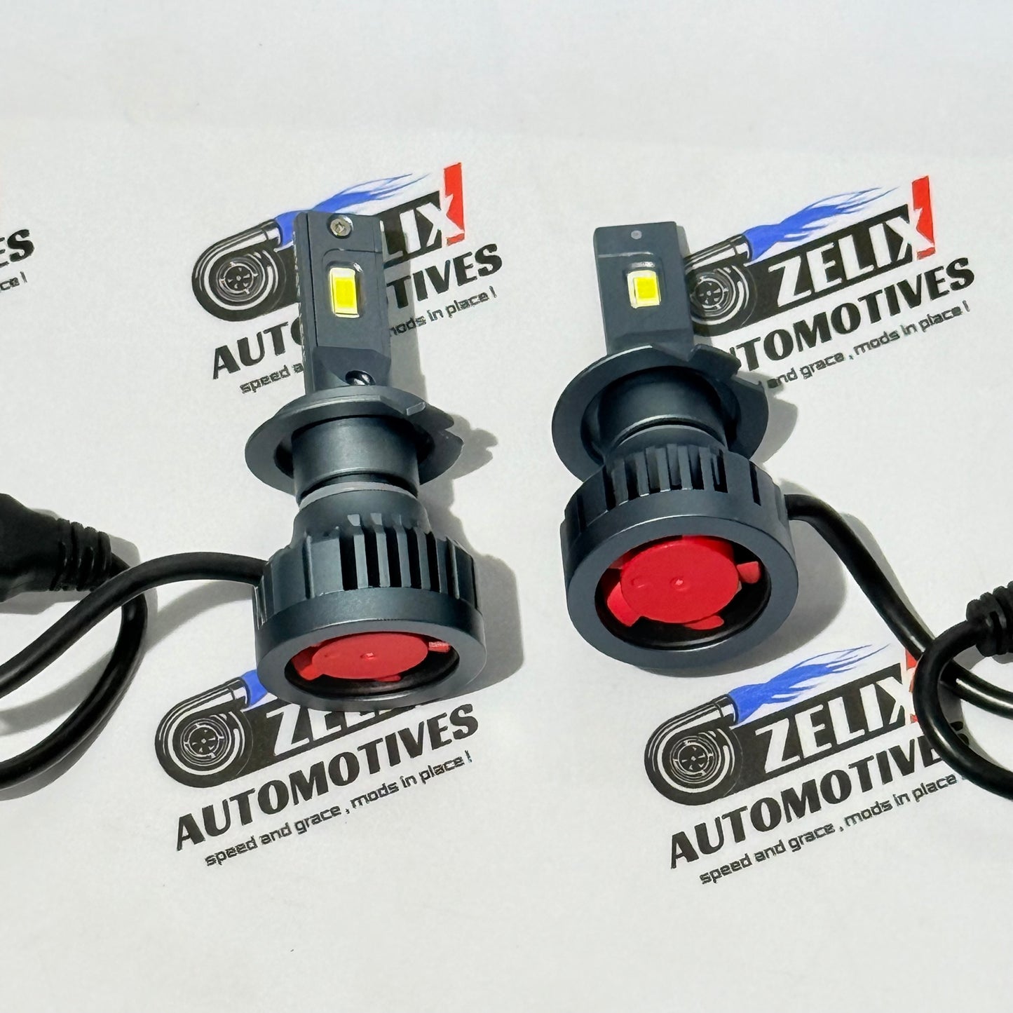 Crystal Eye Tri-Color LED Headlight Bulbs (130w) | High-Visibility Upgrade