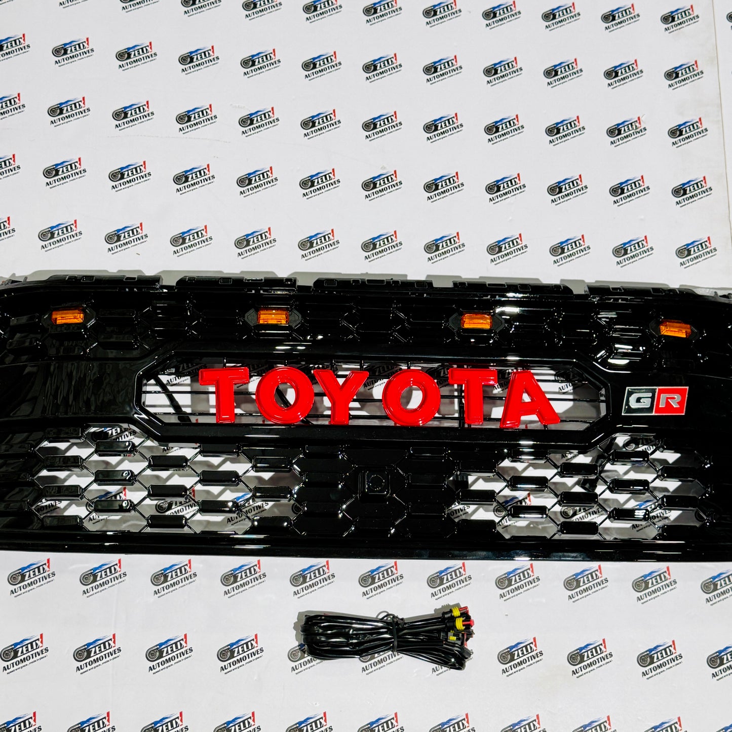 Toyota Hycross GR-Sport Front Grille | With Grill Lights