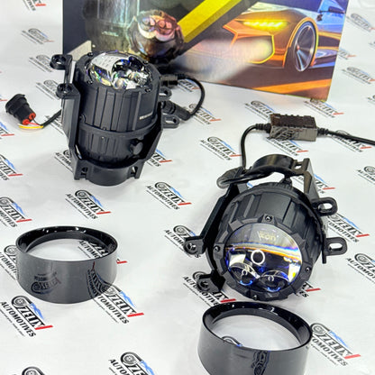 UPS Way Maker F75 Pro Bi-LED Projector Fog Lamp | Universal Aftermarket