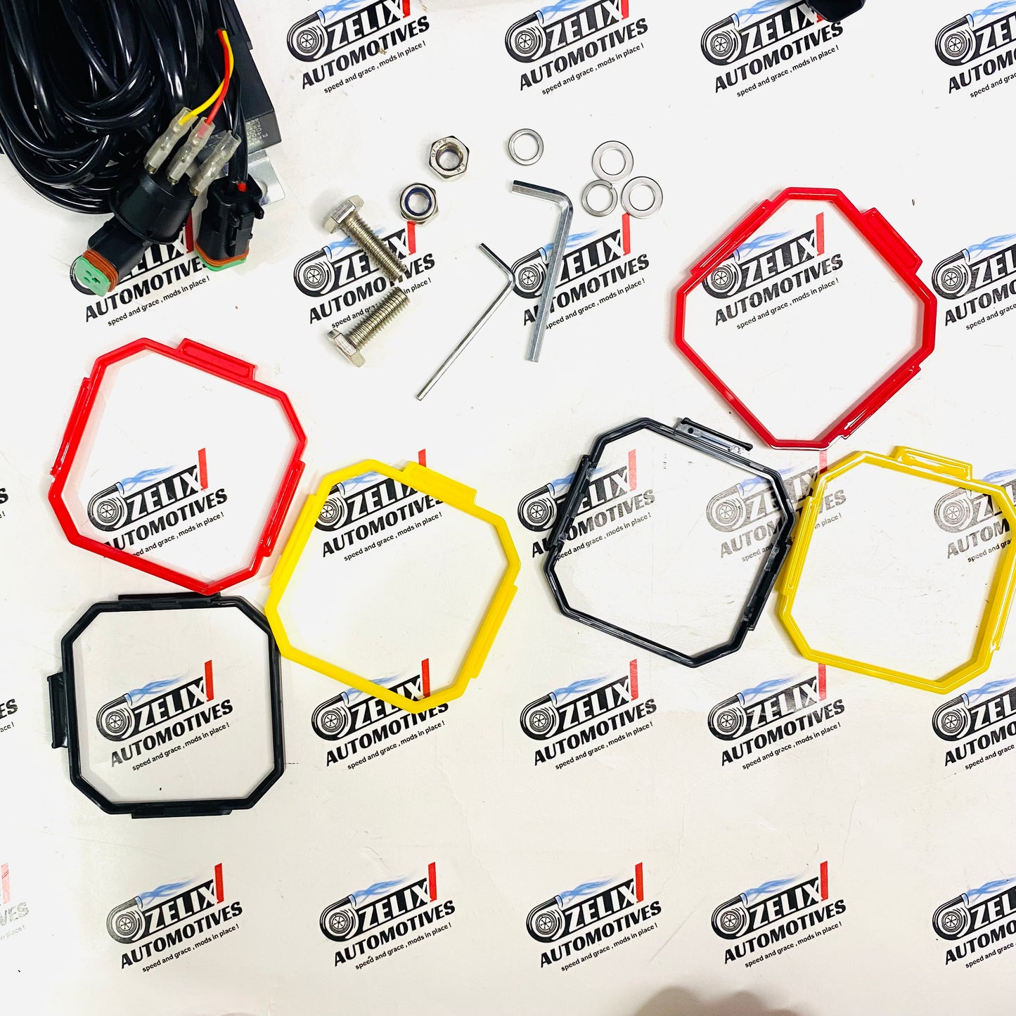 Universal Multi-Ring LED Lights for cars 