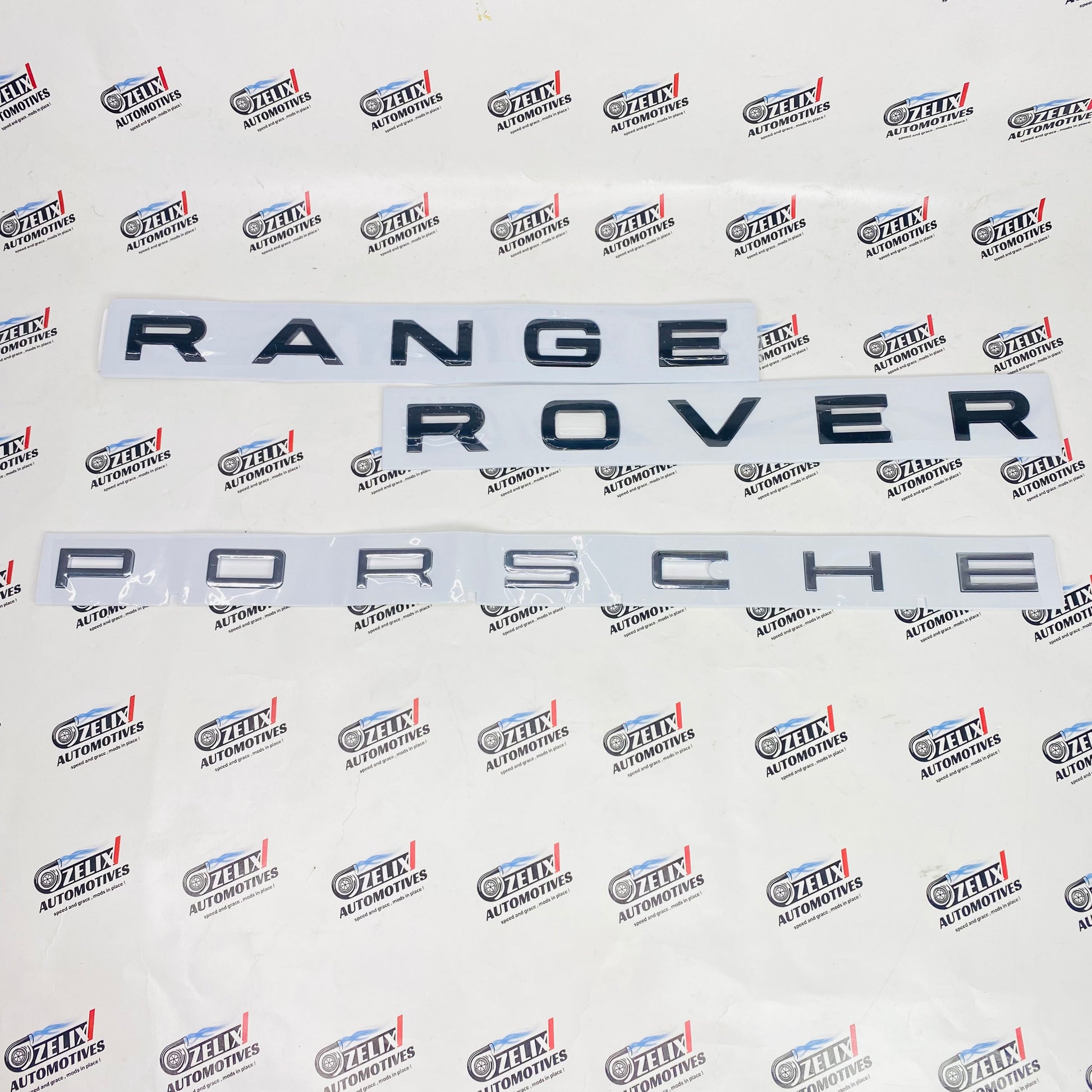 Premium 3D car emblem badges 