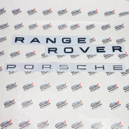Premium 3D car emblem badges 