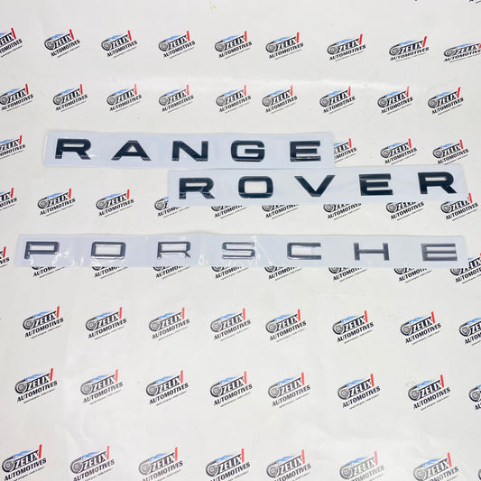 Premium 3D car emblem badges 