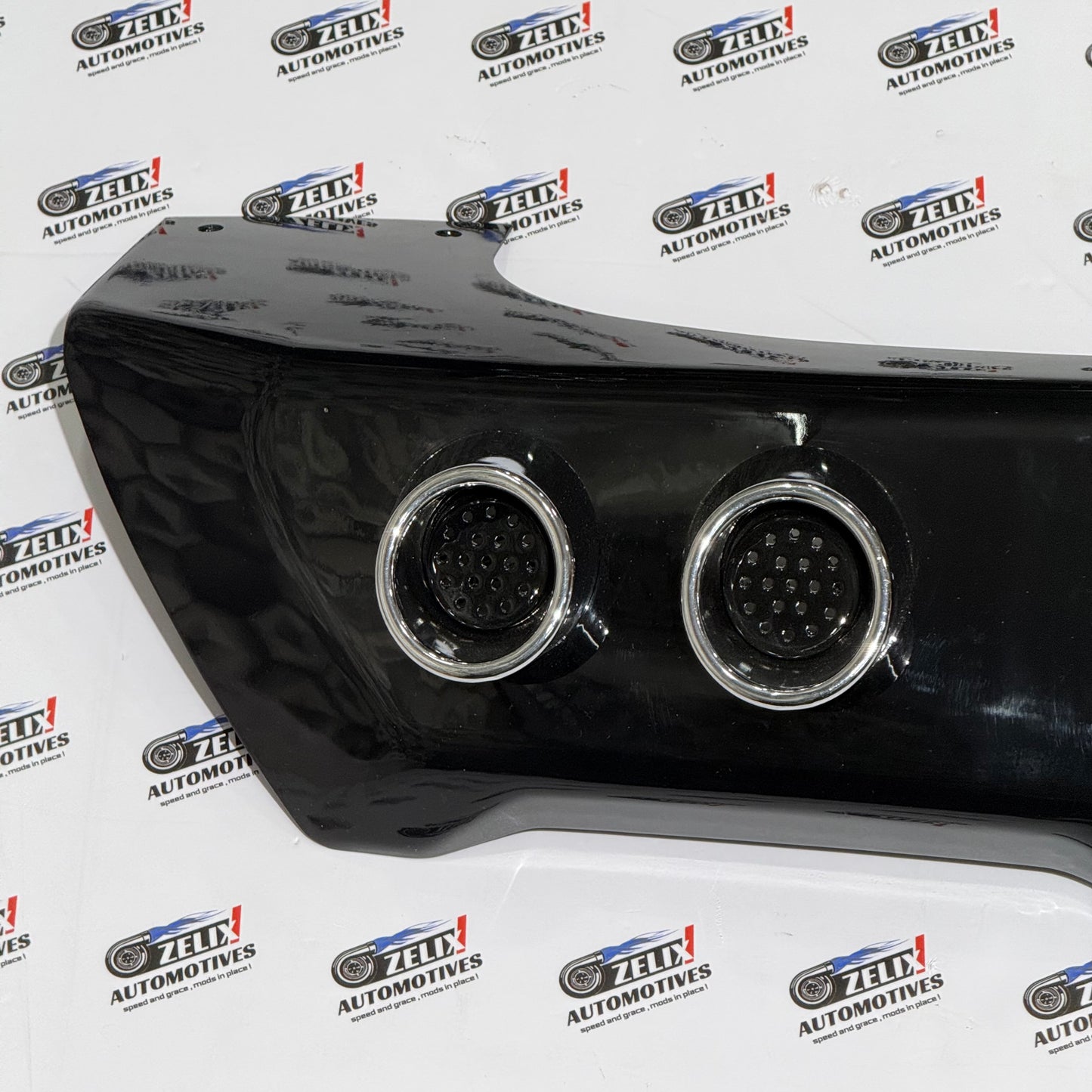 Suzuki Brezza Rear Diffuser Dummy Exhaust Tips | 2022+