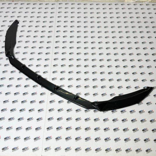 Skoda Octavia MK3 4-Fin Front Splitter | Premium Glossy Black Finish Compatible with (2016–2020)