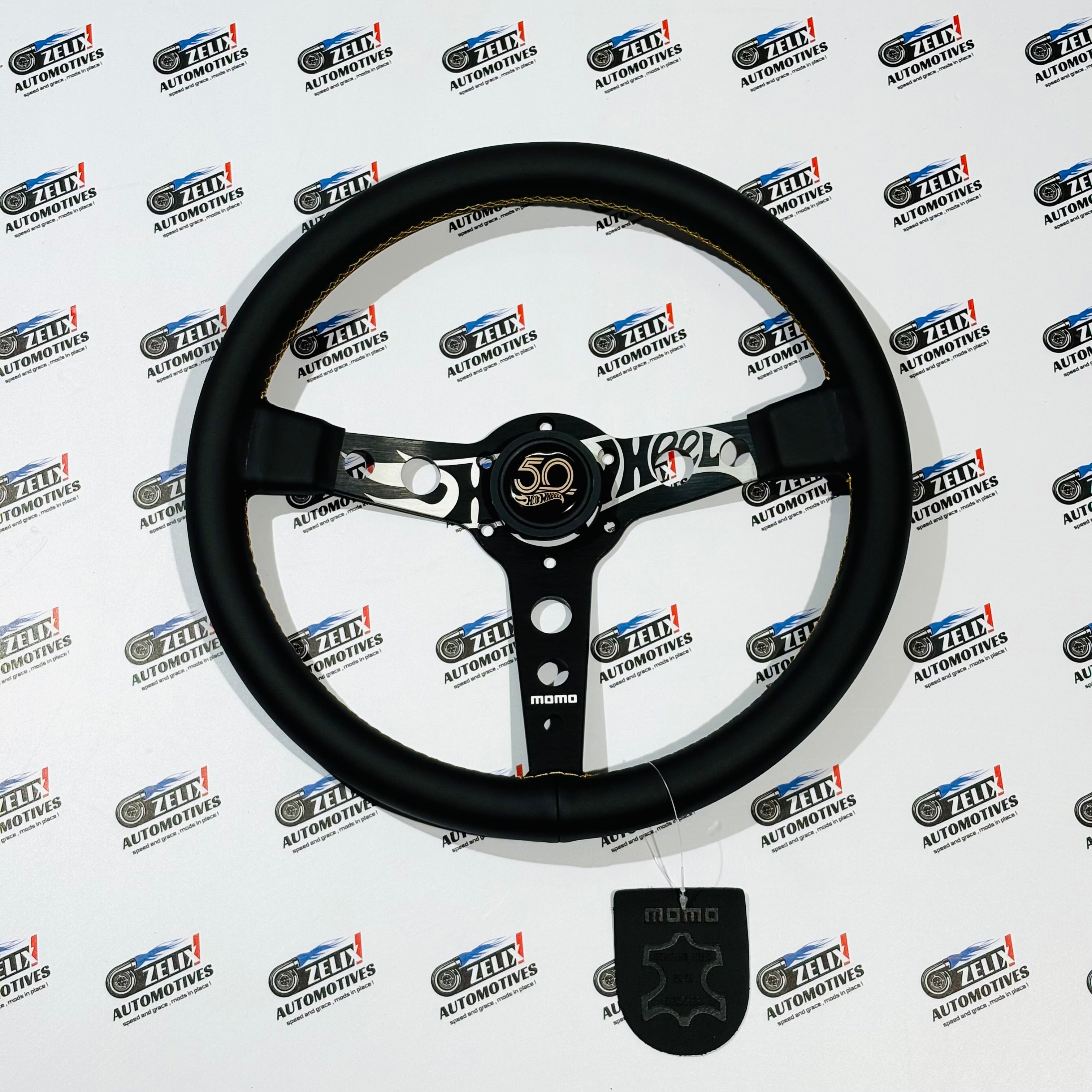 MOMO Hot Wheels Edition Steering Wheel Black – Zelix Automotives