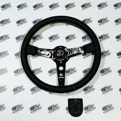 MOMO Hot Wheels Edition Steering Wheel | Premium (Leather/Alcantara) Finish