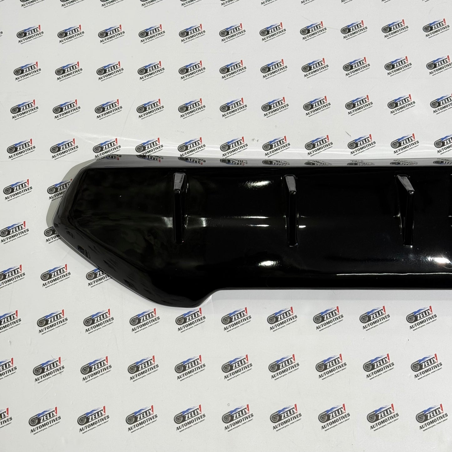 Toyota Hyryder Rear Bumper Diffuser with F1 Style Light 6 Fin Design