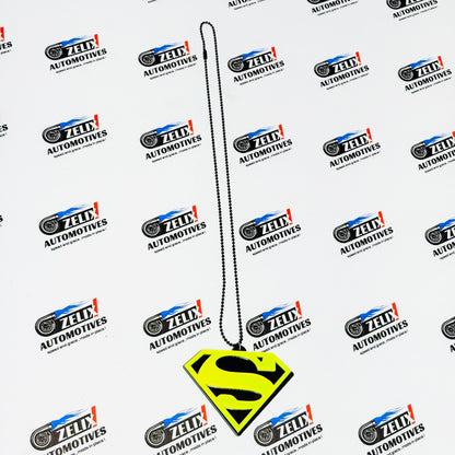 Fluorescent Green Car Mirror Hanging – Stylish Interior Accessory