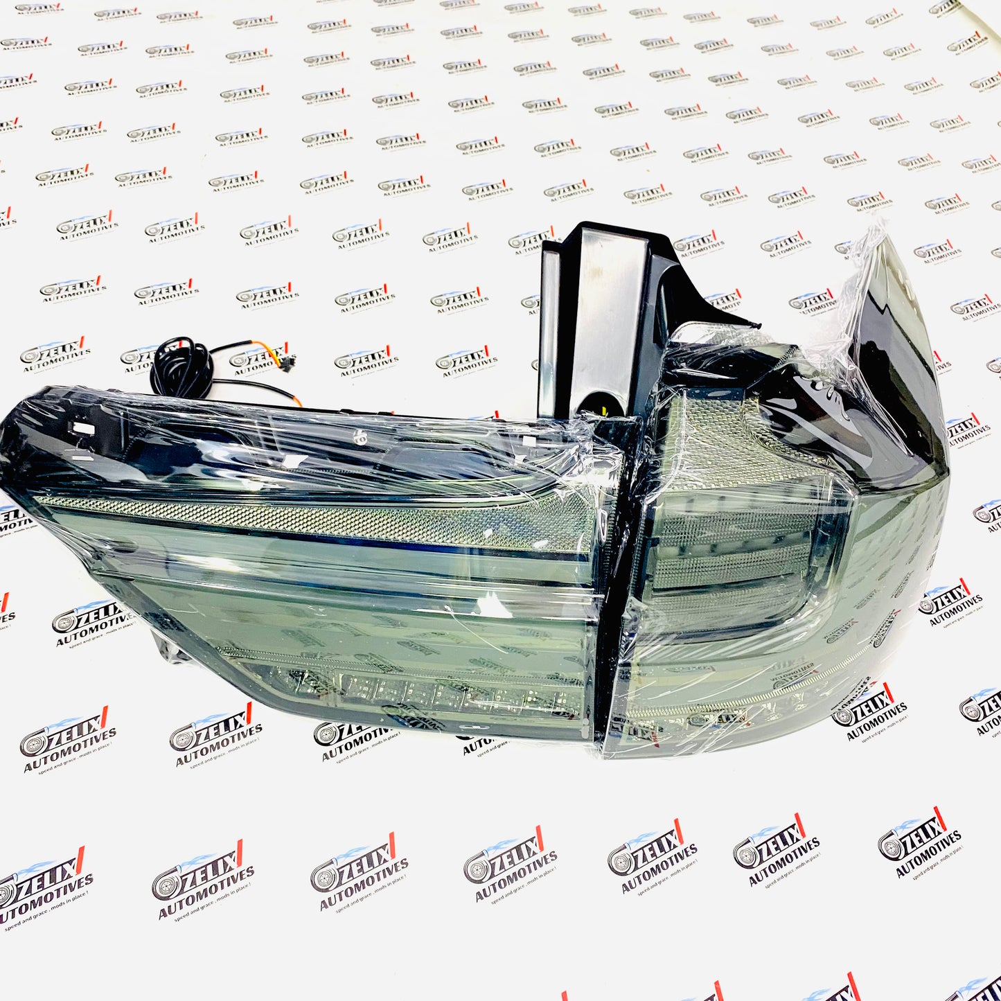 Toyota Innova Hycross Smoked LED Tail Lamps | Aftermarket (Plug & Play)