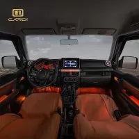 CARDI K4 Maruti Suzuki Jimny 2023 Onwards OEM Type Ambient Atmosphere Interior LED Lights - 7 Pieces