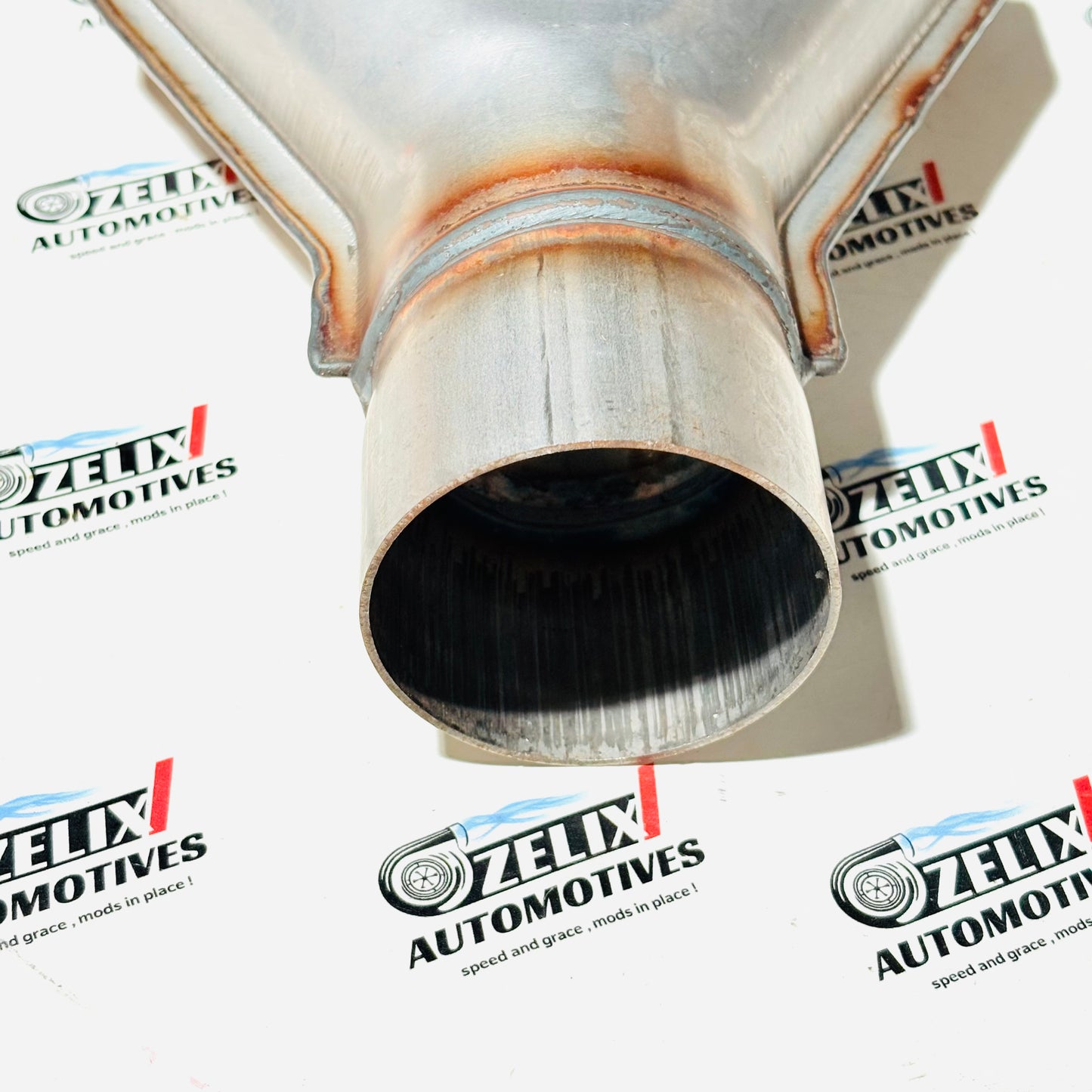 X-Pipe Exhaust Connector Stainless Steel Merge Pipe | Universal Performance Exhaust Systems