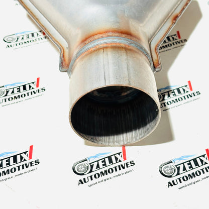 X-Pipe Exhaust Connector Stainless Steel Merge Pipe | Universal Performance Exhaust Systems