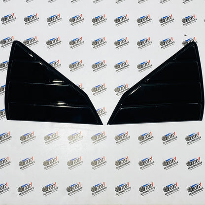 Kia Seltos Rear Window Louvers | Premium ABS Vent Shades