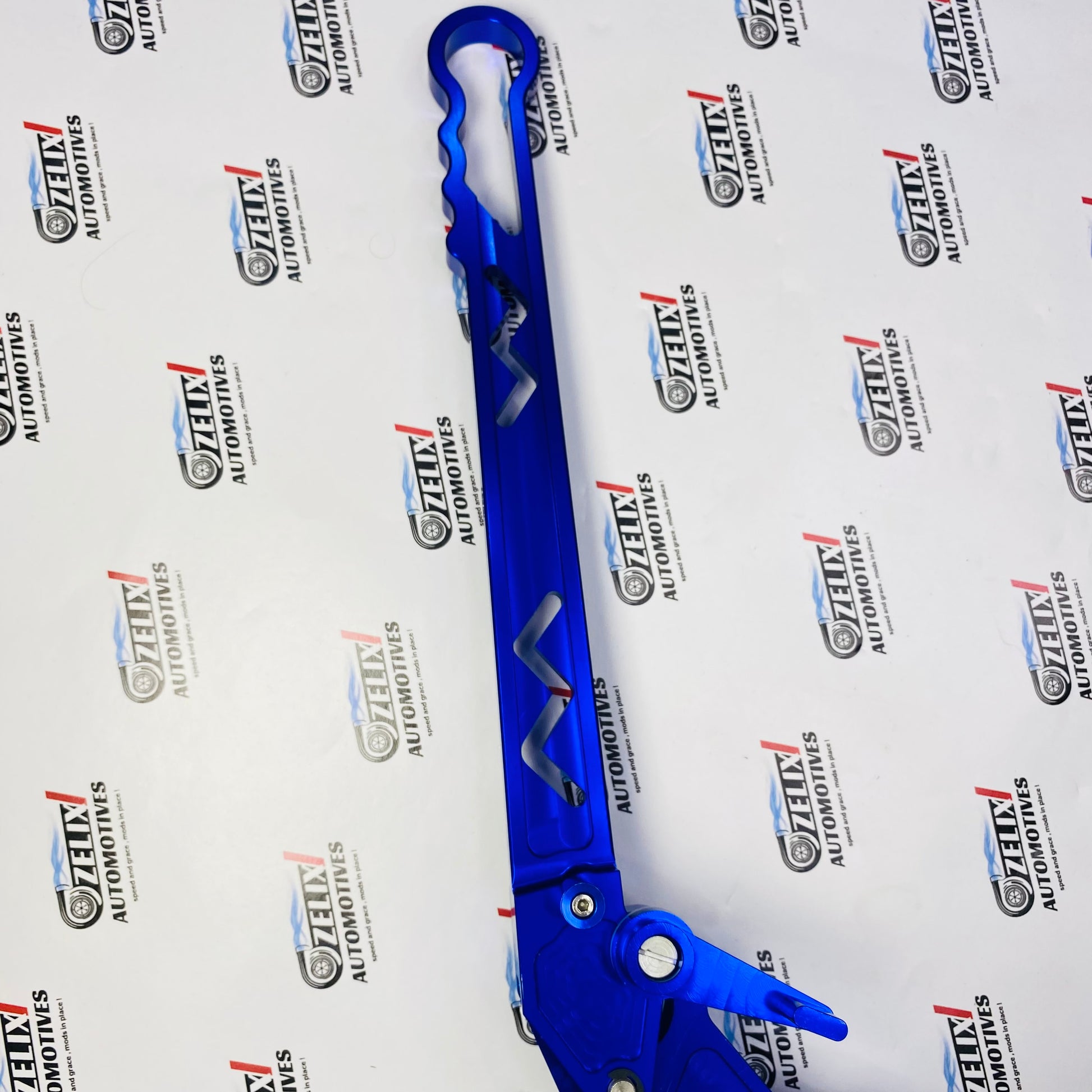 cutout handel Blue anodized BlueStrike hydraulic drifting handbrake 