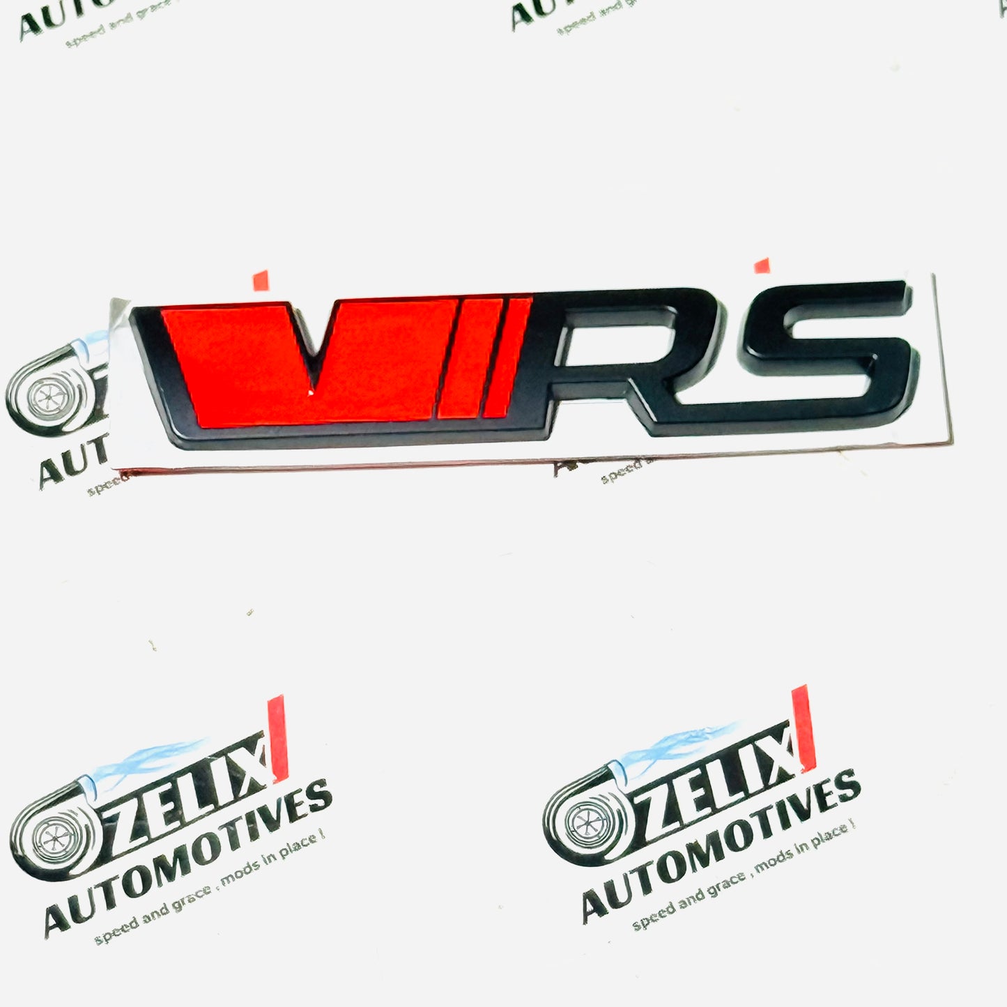 VRS Metal Emblem Badge | Premium VRS  Sticker for Cars
