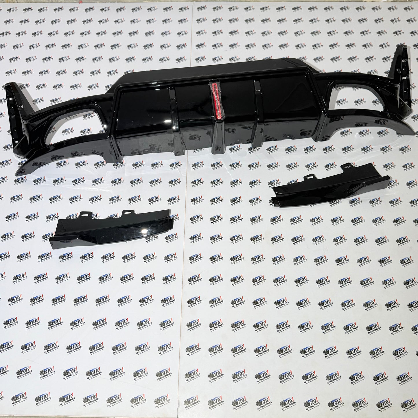 Rear Diffuser With Canards For BMW 3-Series G20 LCI