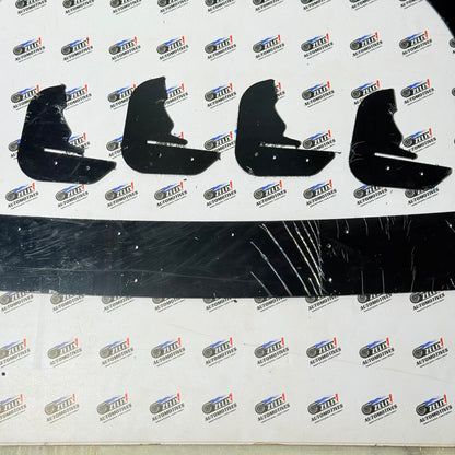 VW Virtus 4-Fin Rear Bumper Diffuser | ABS Material