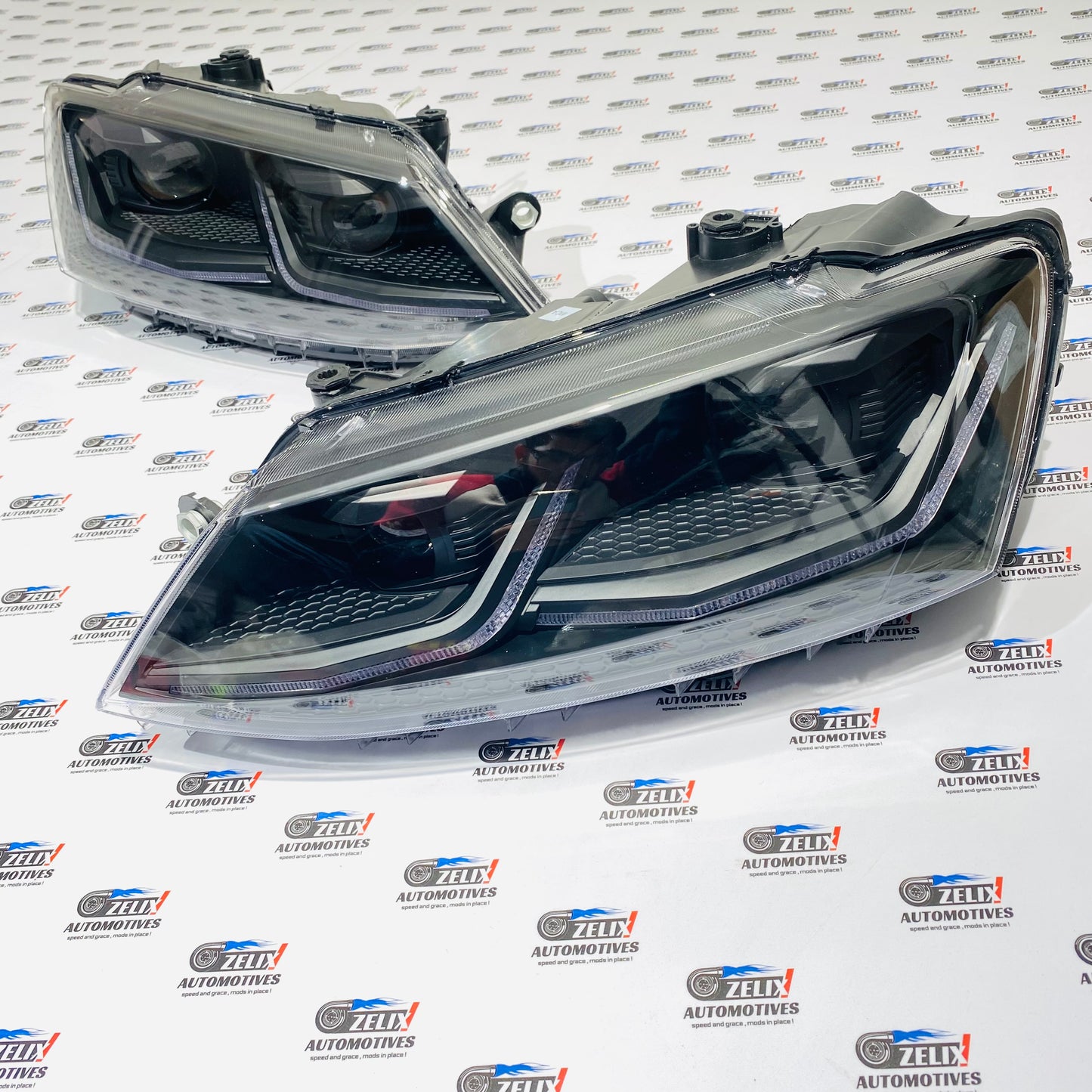 VW Jetta Golf-Style LED Headlights | Sporty Front Upgrade