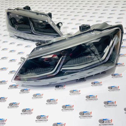 VW Jetta Golf-Style LED Headlights | Sporty Front Upgrade