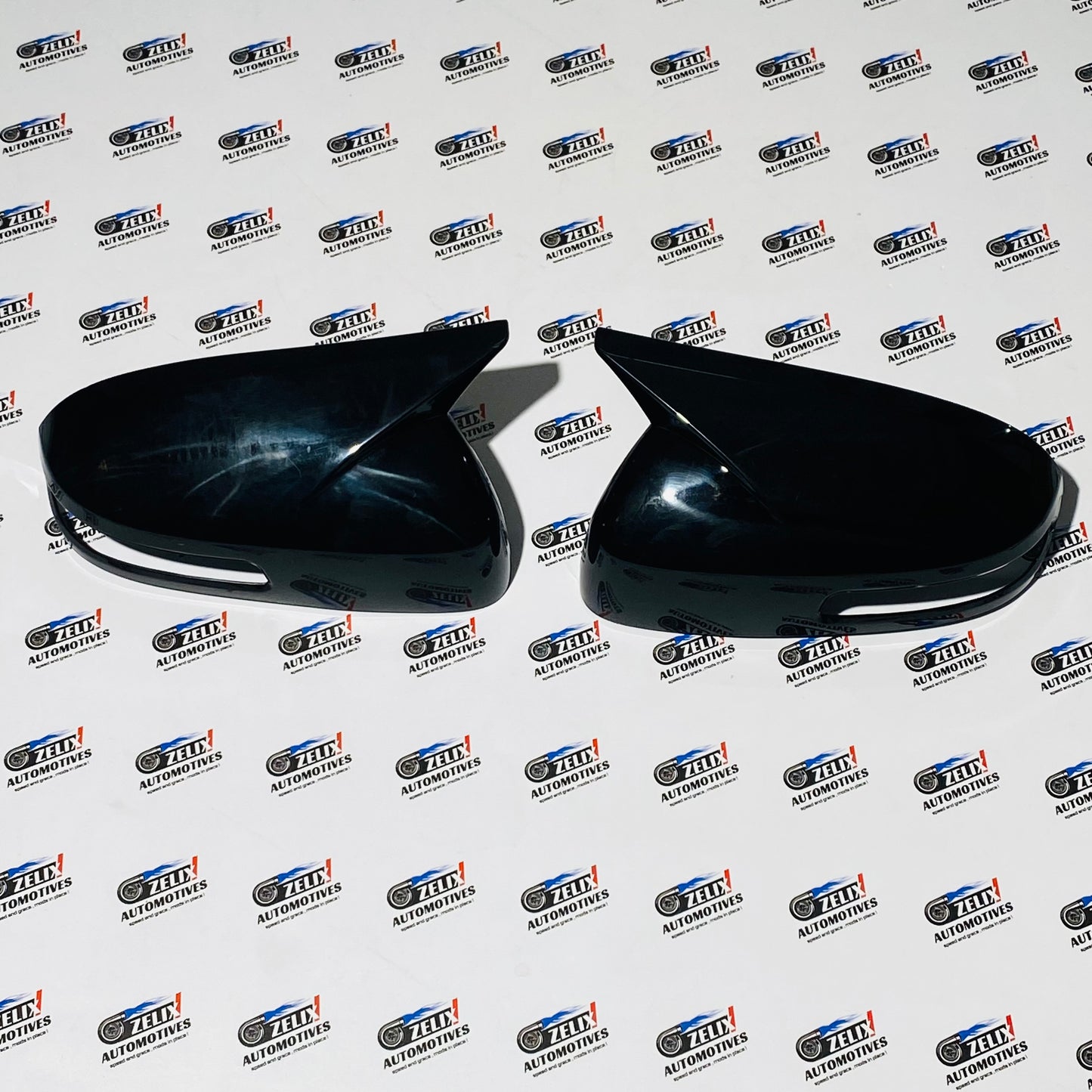 Swift Type-2  Batman Style Mirror Cover | Premium Gloss Black Finish Fits for 2011–2017