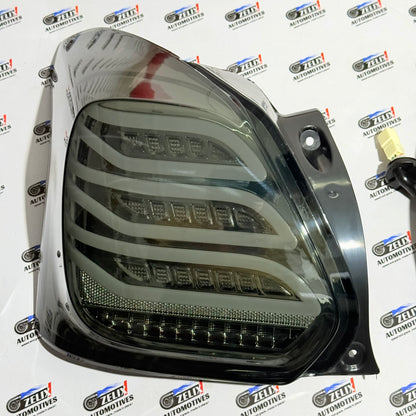 Swift Benz-Style LED Aftermarket Tail Lights | Compatible With Type-3 Models | Red & Full Smoke