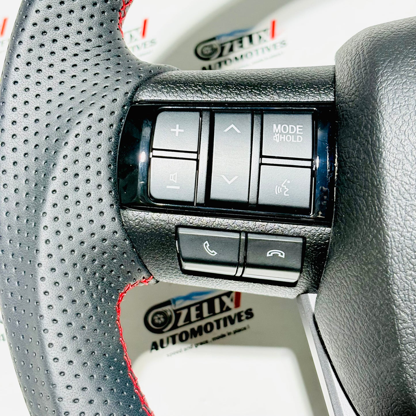 Toyota Fortuner Steering Wheel  GR Sport Style | Aftermarket Carbon Fiber Finish