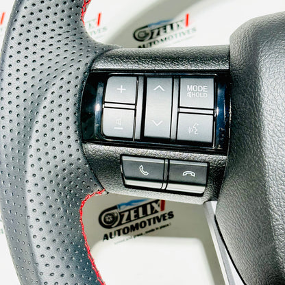 Toyota Fortuner Steering Wheel  GR Sport Style | Aftermarket Carbon Fiber Finish