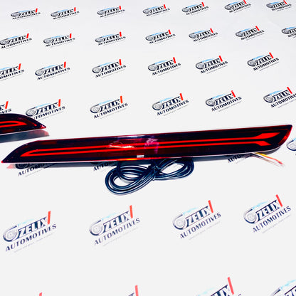 Kia Carens LED Rear Reflector Lights | Premium Rear Bumper Brake Lamp