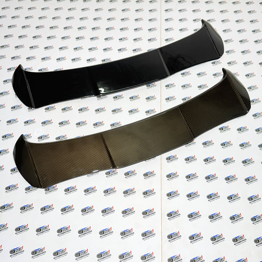 Swift Batman Style Rear Spoiler | Glossy Black & Carbon Finish