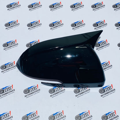 Kia Seltos Batman Style Mirror Covers | Premium ABS Gloss Black (Fits 2019+ Models)