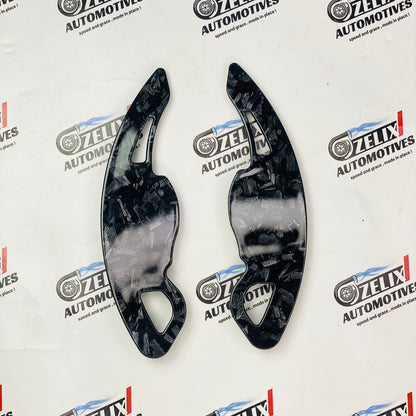 Forged carbon Pedal Shifter Extenders for VW Polo