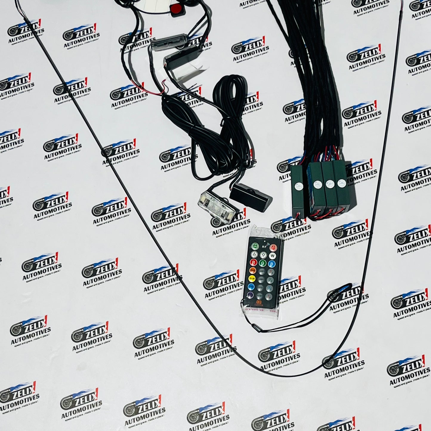 Cardi K4 (10-in-1) Ambient Light Kit – Smart RGB LED Interior Lighting Set