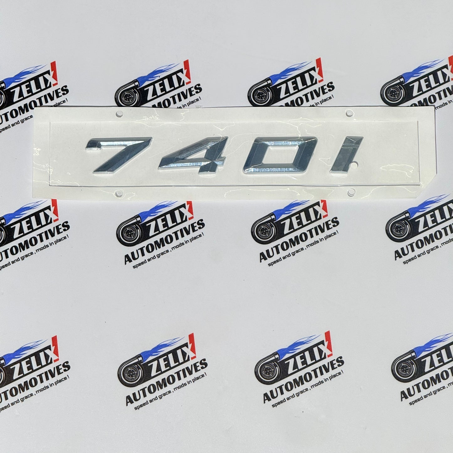 BMW i-Series Letters Emblems | Aftermarket OEM-Style in Chrome Finish