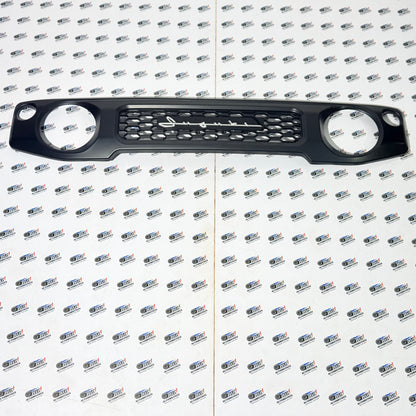 Honeycomb Style Front Grille with Cursive Logo for Suzuki Jimny (All Models)