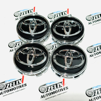 Toyota Wheel Caps Set of 4 | Outer Diameter 62-mm