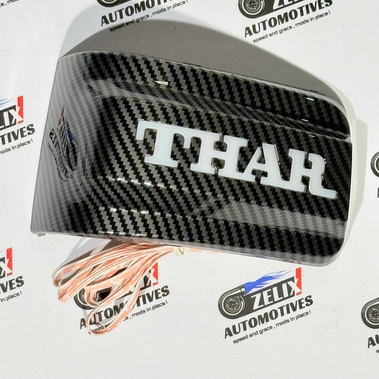 Mahindra Thar Mirror Covers with Integrated LED Lights | Enhance Exterior Look