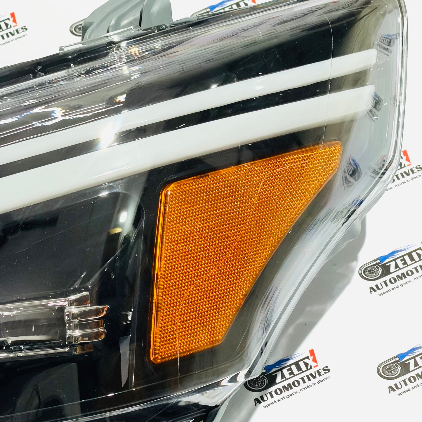 Toyota Innova Lexus-Style  Headlights with DRL | Premium Design Fits For 2012-2015 Models