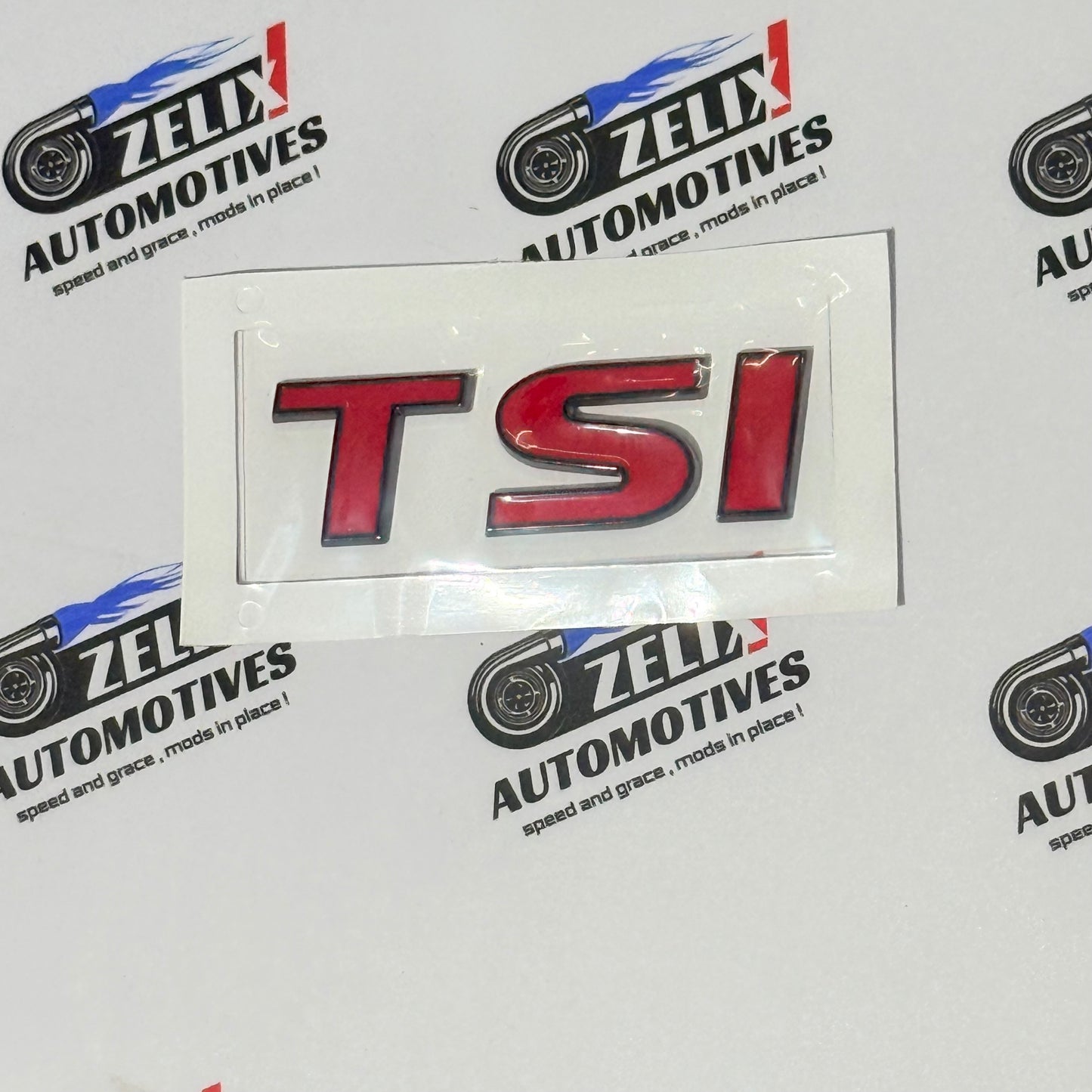 TSI Rear Emblem Sticker | OEM-Type Multiple Colour Options