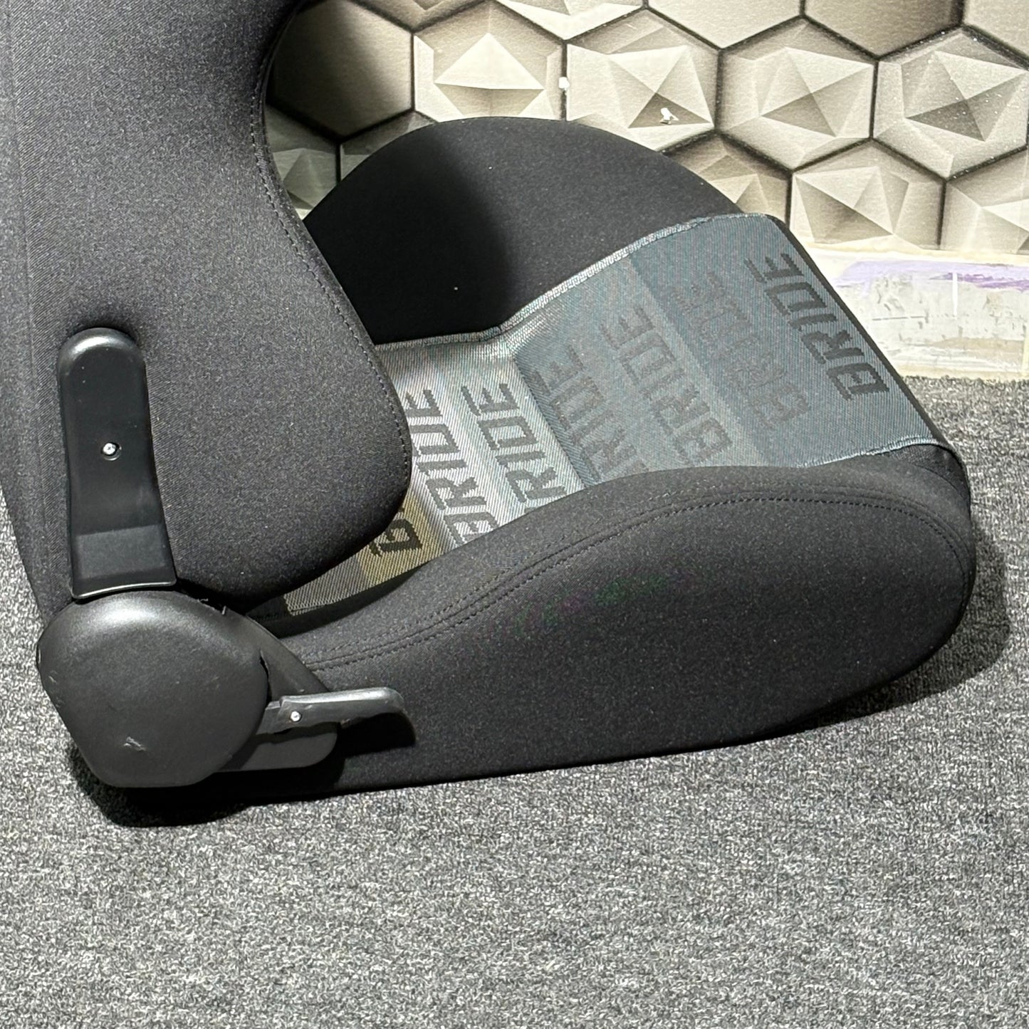 Bride Racing Bucket Seats 1035-RD Model | Premium Black Universal Fit