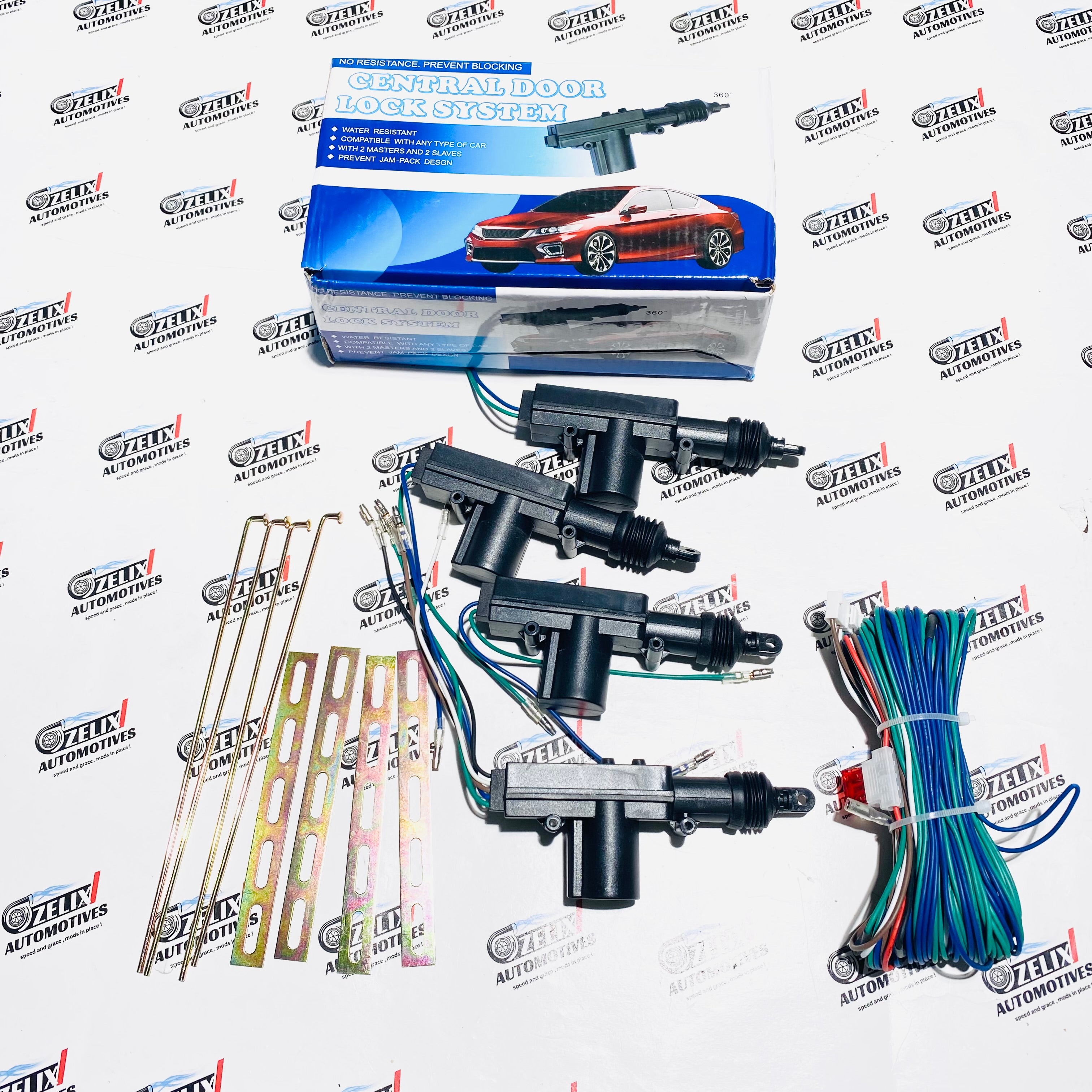 Universal Central Door Lock System | Power Lock Conversion Kit – Zelix ...