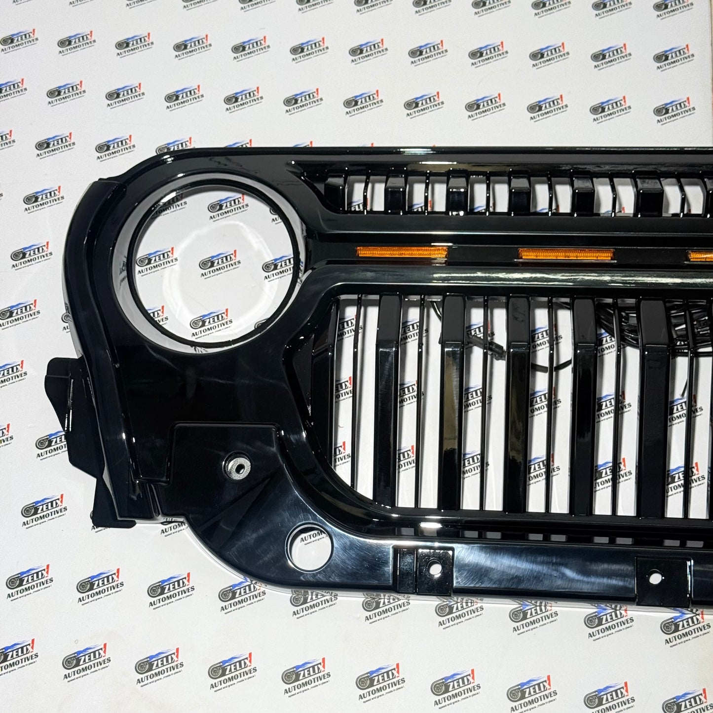 Mahindra Thar Top Fire Front Grill  | Premium ABS Replacement Grill ( Fits 2020+ Models )