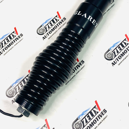 Black universal car antenna with bold design
